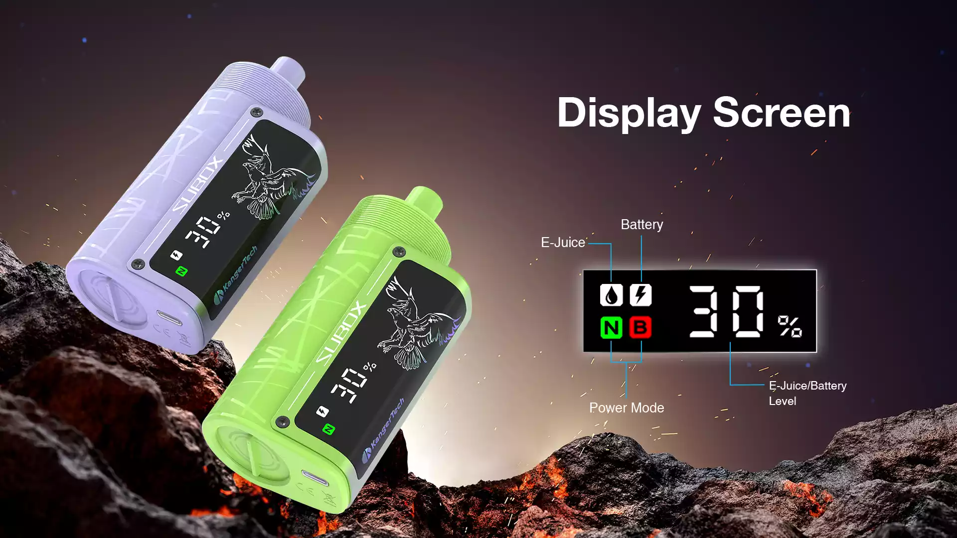 Kangertech Subox 50000 Puffs Disposable 50K Vape Buy Original Disposable Pen